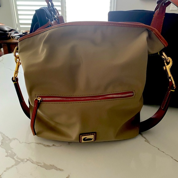 Handbags - Dooney and Bourke Nylon small hobo cross body purse